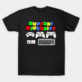 Support Diversity Gaming Edition T-Shirt